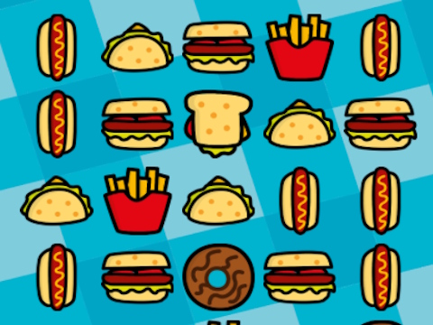 Spill Food Match spill  online