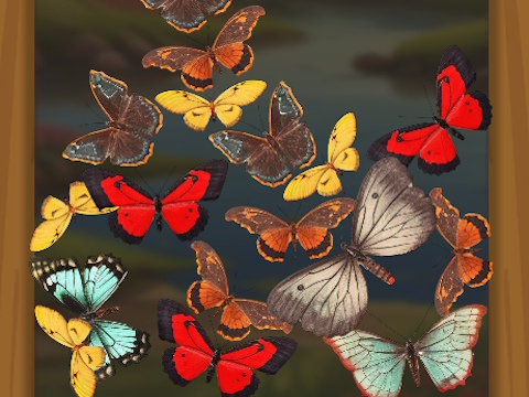 Spill Slå sammen Butterfly  online