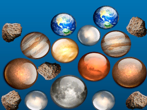 Spill Slå sammen Planets Space!  online