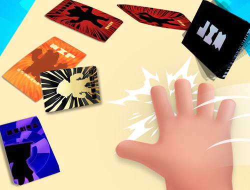 Spill Fidget Trading Card Leke  online