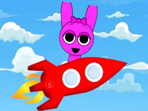 Spill Sprunki Run: Endless Racing online