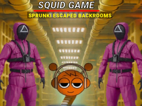 Spill Blekksprutspilling Sprunki slapp unna backrooms online