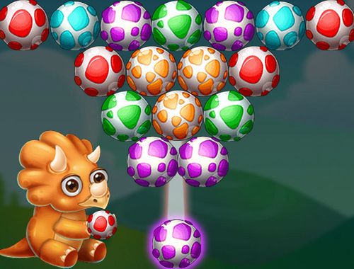 Spill Dino eggeskytter online