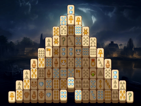 Spill Mahjongg pyramider  online