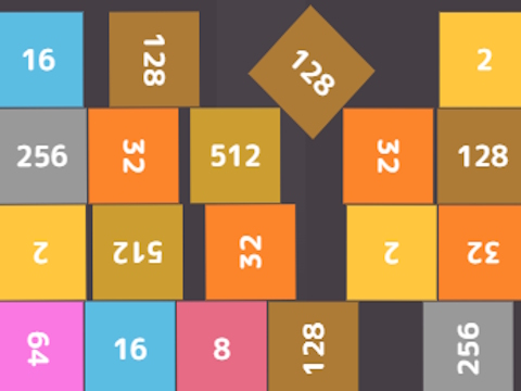Spill 2048 kuber  online