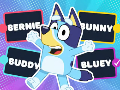 Spill Kids Quiz: Bluey Super Fan Quiz online