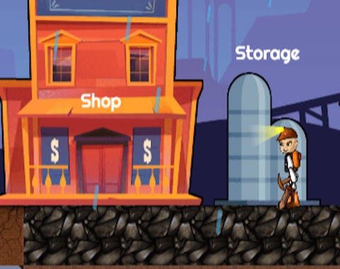 Spill Dungeon Miner online
