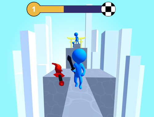 Spill Sverdspill! Ninja Slice Runner  online