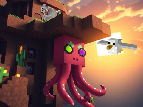 Spill Minecraft blekksprut anomali  online