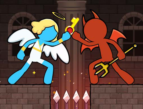 Spill Stickman -duo: unnslippe graven  online