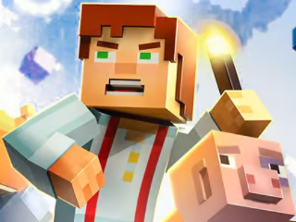 Spill Jigsaw Puzzle: Minecraft Dungeons online