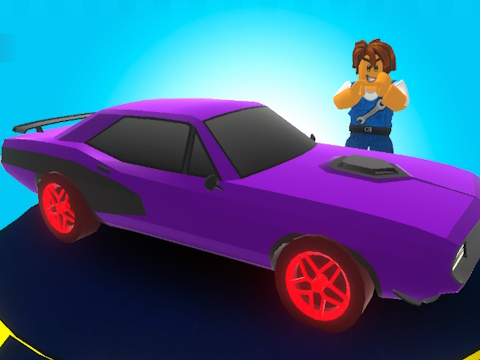 Spill Epic Car Stunt Race Obby online