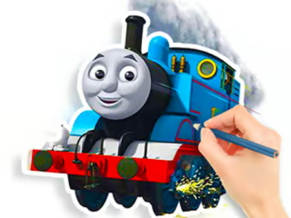 Spill Coloring Book: Thomas online