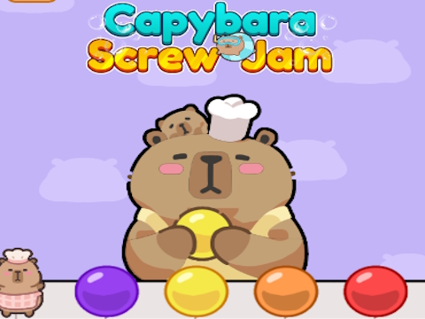 Spill Capybara skruesyltetøy  online
