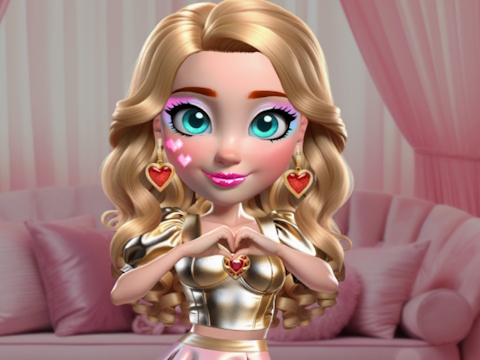 Spill Livlige hjerter glamour vs punk  online