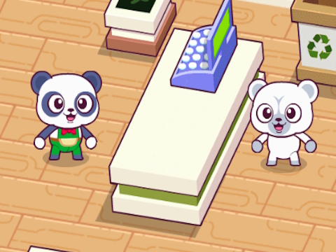 Spill Panda Shop Simulator online