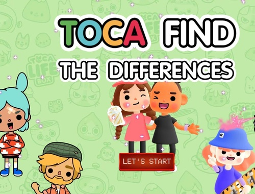 Spill Toca finner forskjellene  online