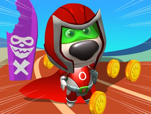 Spill Super Dog Hero Dash online