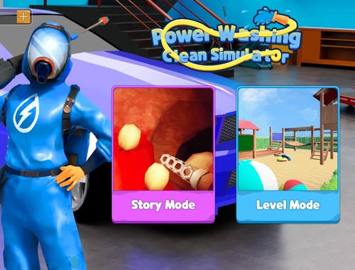Spill Power Washing Clean Simulator online