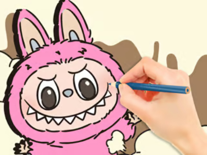 Spill Coloring Book: Labubu online