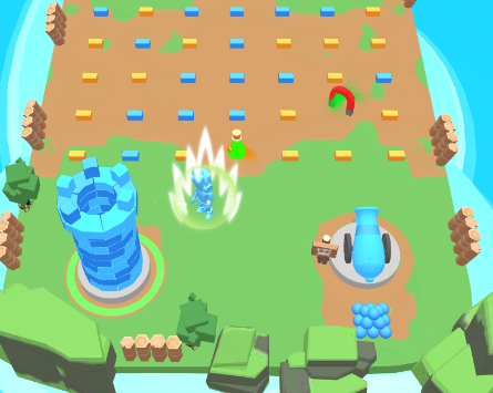 Spill Tower Clash: Samle murstein  online