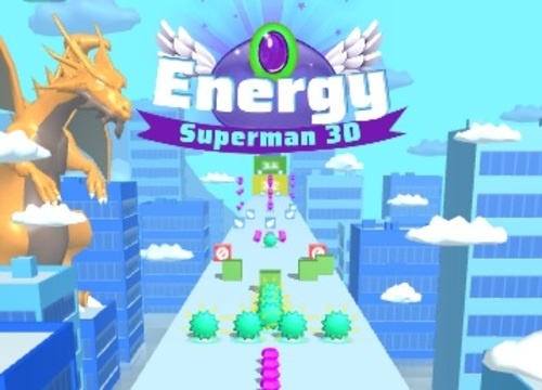 Spill Energy Superman 3D online