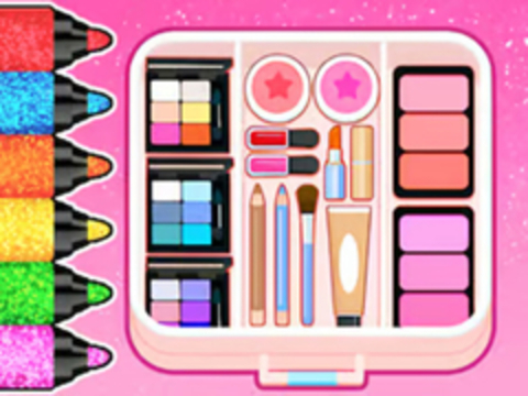 Spill Coloring Book: Makeup Tidy online