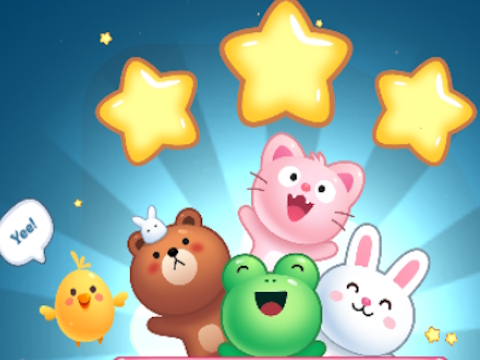 Spill Animal Merge: Bubble Shooter online