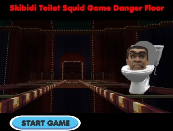 Spill Skibidi toalett blekksprut fare gulv  online