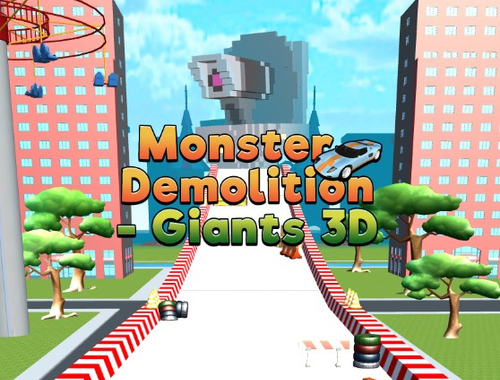 Spill Monster Demolition Giants 3D online