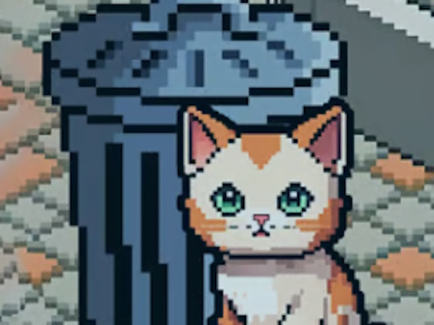 Spill Pixel Cat Simulator: Mine kjæledyr  online