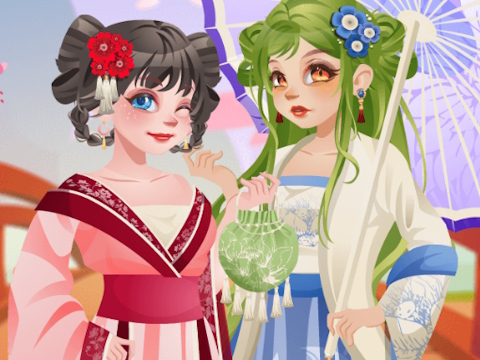 Spill Girly Spring Hanfu online