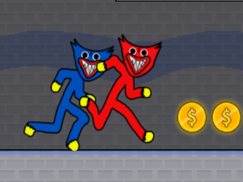 Spill Stickman Huggy Party Duo online