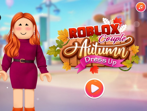 Spill Roblox par høst kle seg ut  online