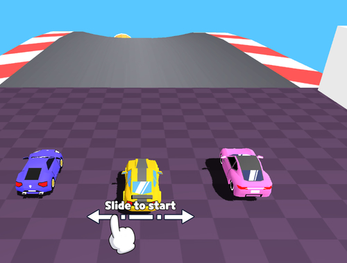 Spill Slå sammen racer stunts bil  online