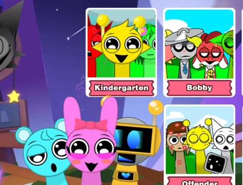 Spill Incredibox Party Frozen Sprunki Beat online