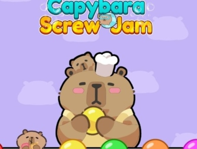 Spill Capybara skruesyltetøy  online