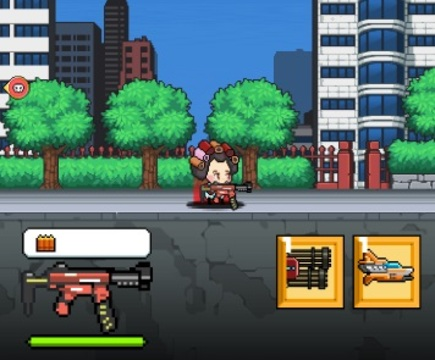 Spill Mecha Shoot Pixel RPG online