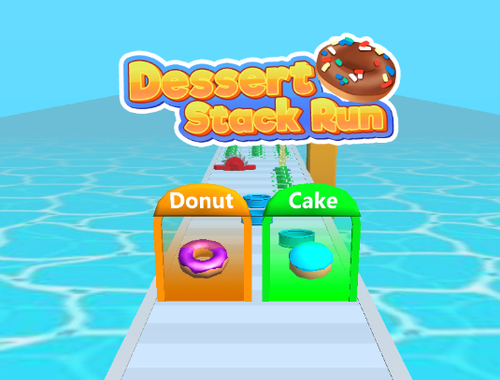 Spill Dessert Stack Run online