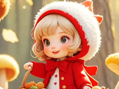 Spill Jigsaw Puzzle: Little Red Riding Hood online