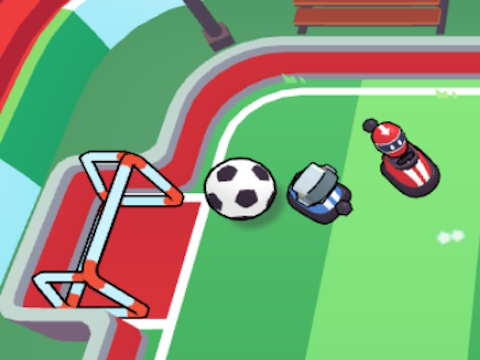 Spill Støtfangerbiler fotball  online
