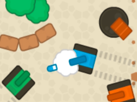 Spill 1 2 3 4 Player Tank Game 2D online