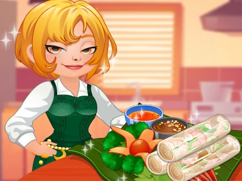 Spill Roxie's Kitchen: Spring Roll online