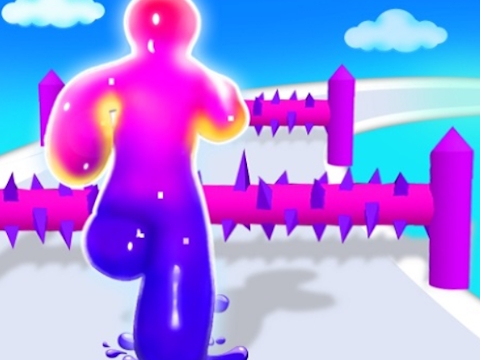 Spill Blob Dash Endless Runner online
