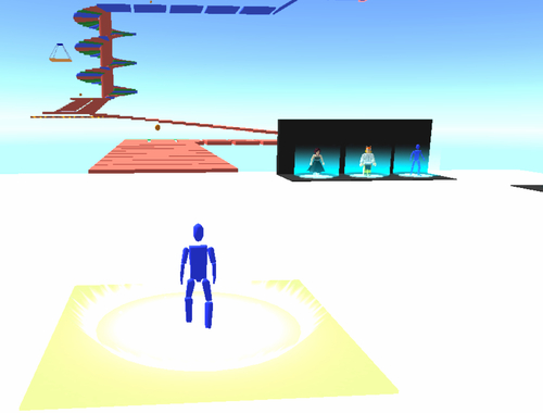 Spill Enkel Obby Parkour  online
