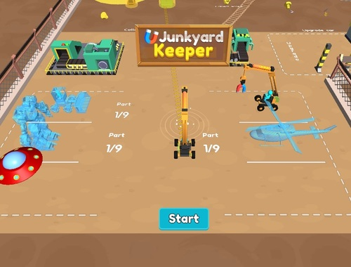 Spill Junkyard Keeper online