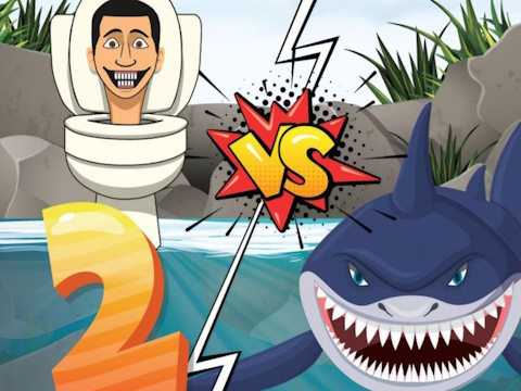 Spill Sulten hai vs skibidi 2  online
