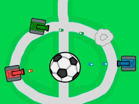 Spill Tank Soccer Battle 1 2 3 4 Player online