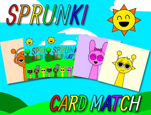 Spill Sprunki Memory Card Match online