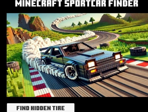 Spill Minecraft Sportcar Finder online